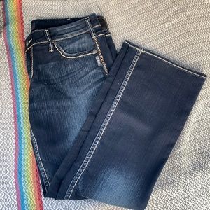 NWT AIKO Silver Jeans